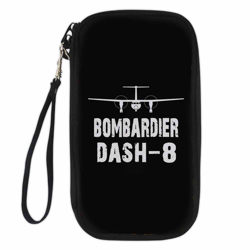 Bombardier Dash-8 & Plane Designed Travel Cases & Wallets