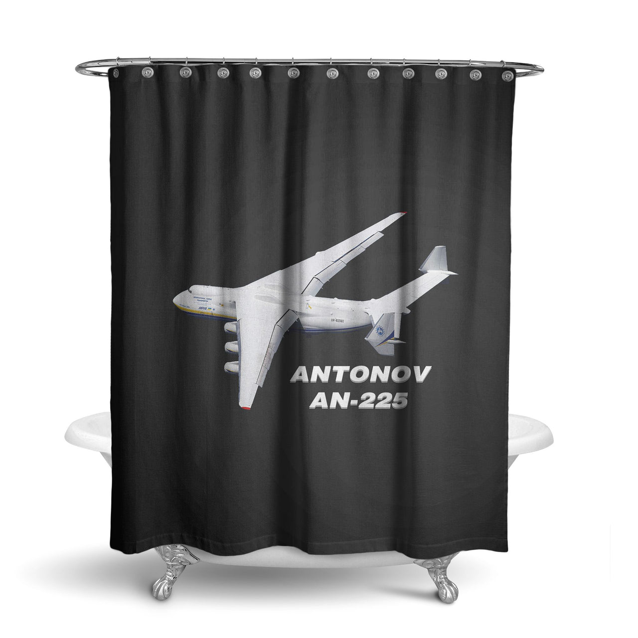 Antonov AN-225 (10) Designed Shower Curtains