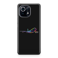 Thumbnail for Multicolor Airplane Designed Xiaomi Cases