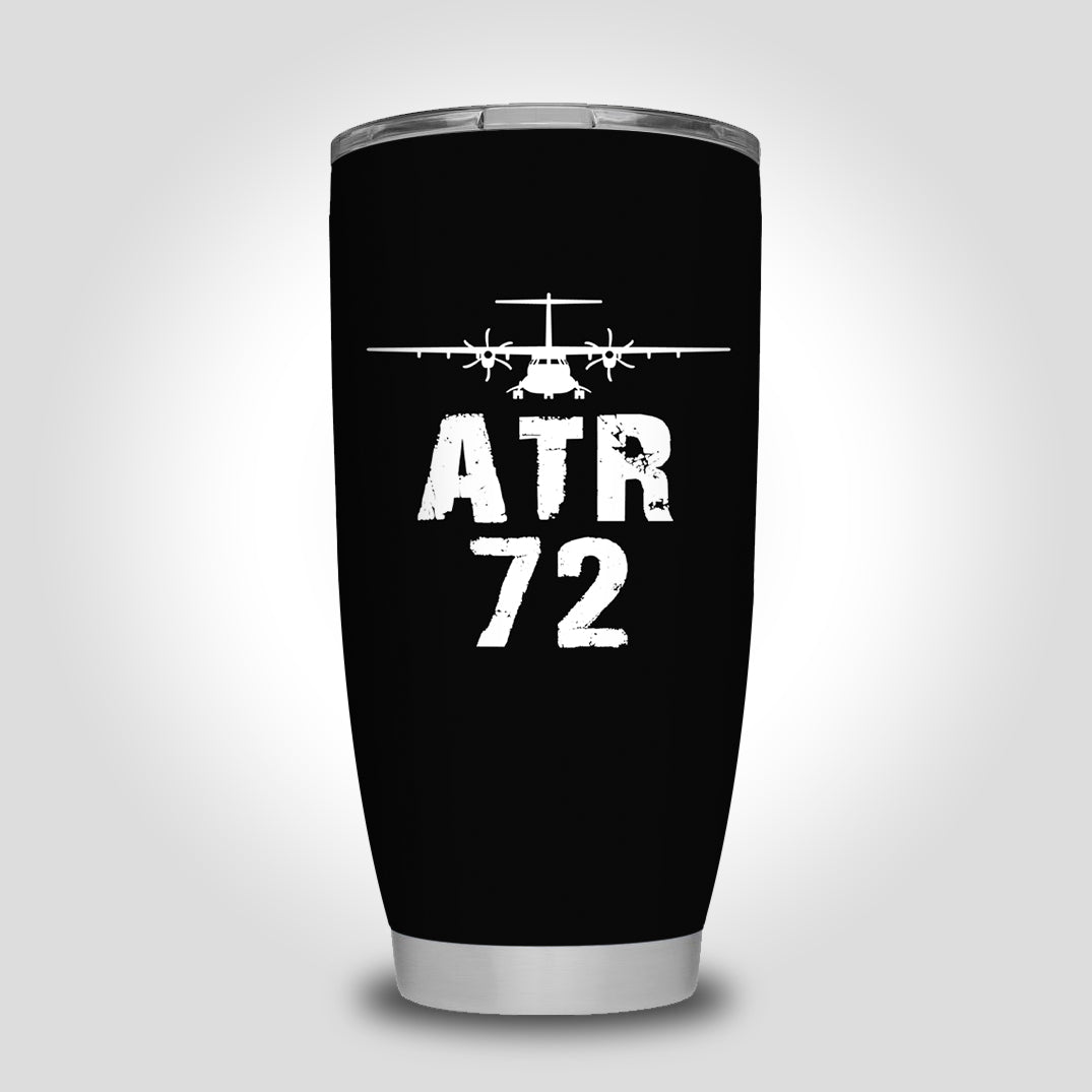 ATR-72 & Plane Designed Tumbler Travel Mugs