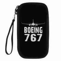 Thumbnail for Boeing 767 & Plane Designed Travel Cases & Wallets
