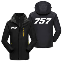 Thumbnail for 757 Flat Text Designed Thick Skiing Jackets