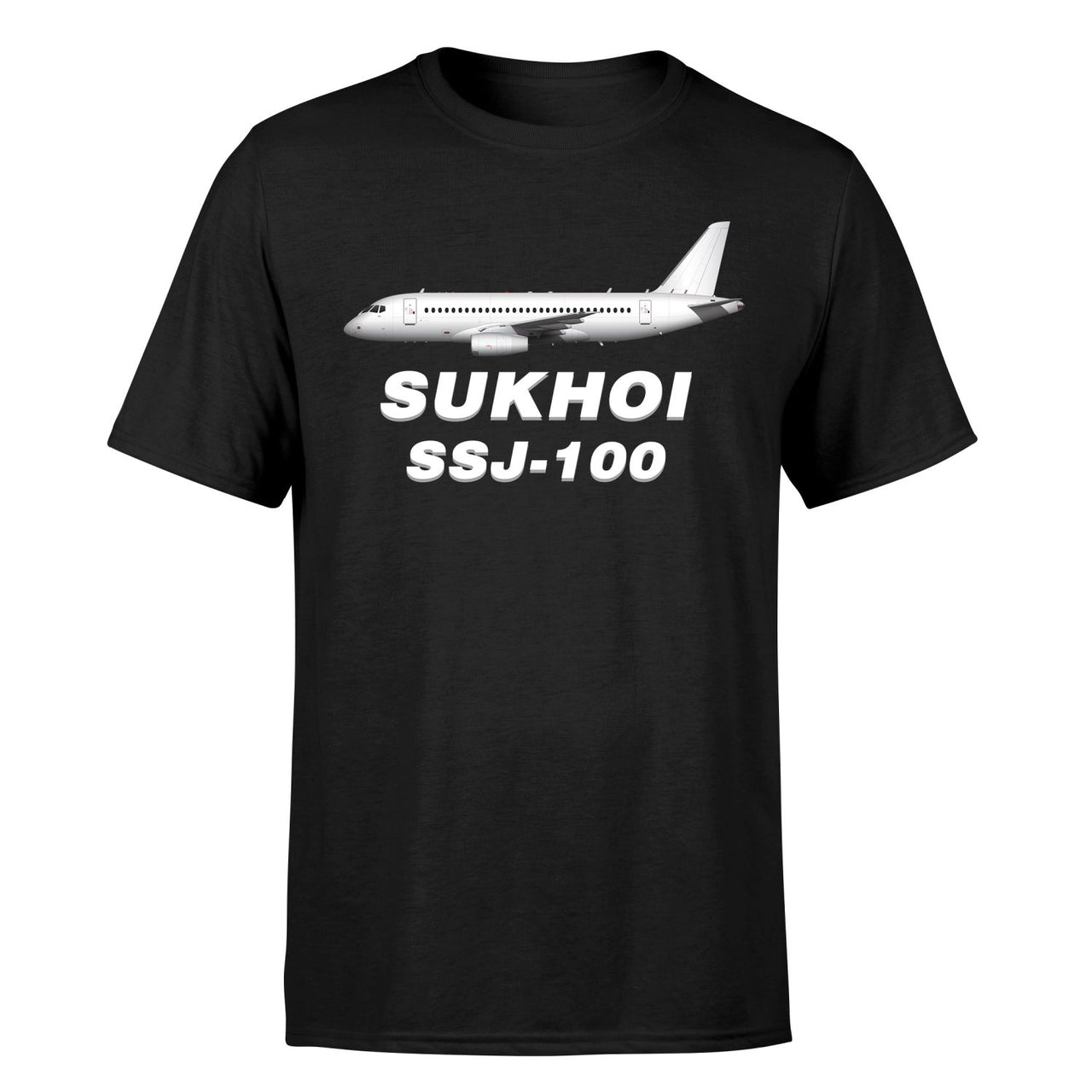 Sukhoi Superjet 100 Designed T-Shirts