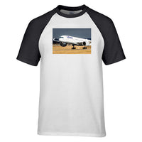 Thumbnail for Lutfhansa A350 Designed Raglan T-Shirts