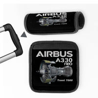 Thumbnail for Airbus A330neo & Trent 7000 Designed Neoprene Luggage Handle Covers