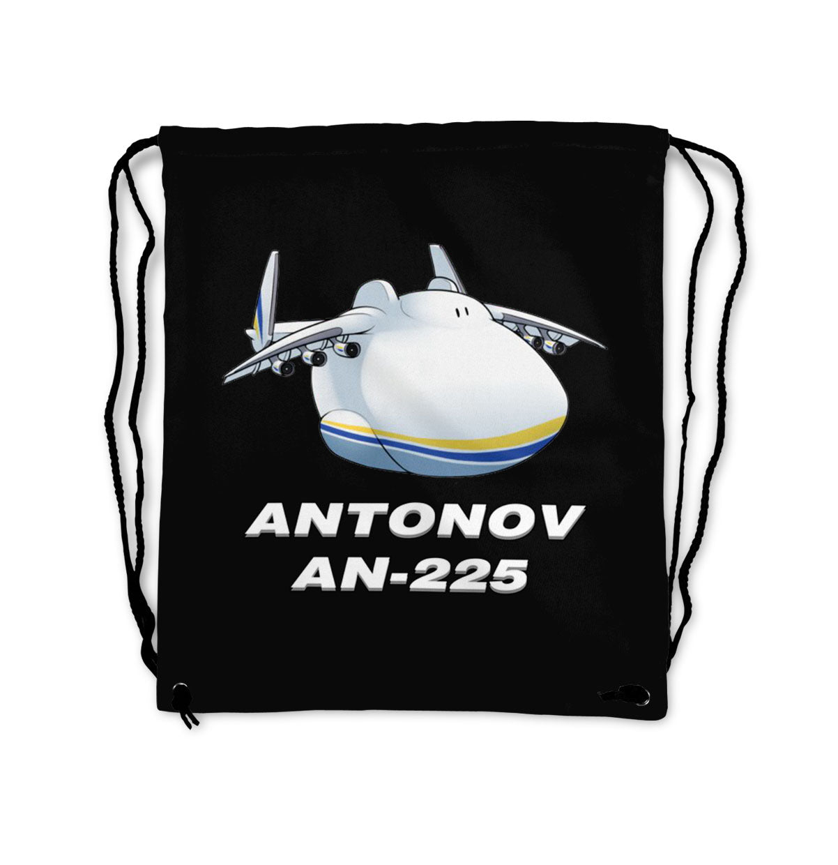 Antonov AN-225 (21) Designed Drawstring Bags