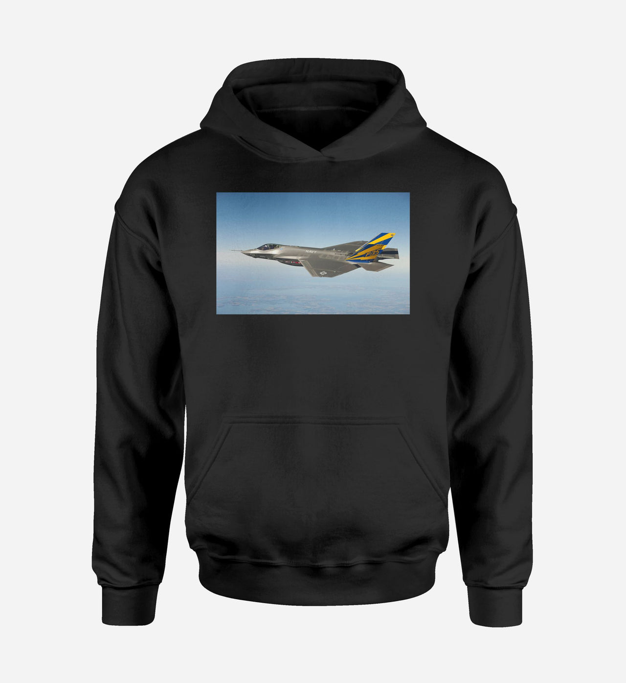 Cruising Fighter Jet 35 Designed Hoodies