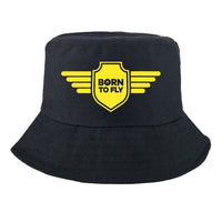 Thumbnail for Born To Fly & Badge Designed Summer & Stylish Hats