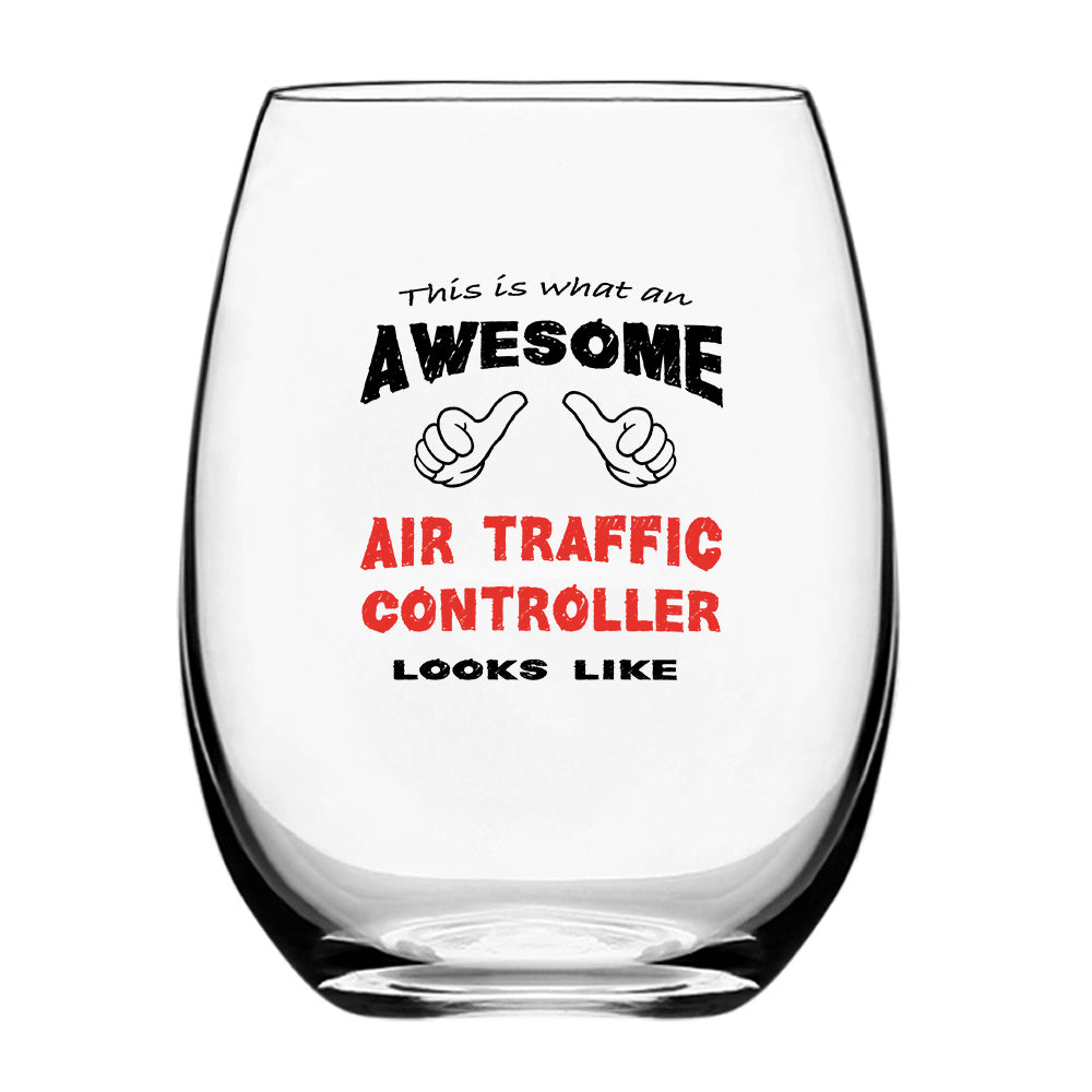 Air Traffic Controller Designed Beer & Water Glasses