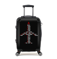 Thumbnail for Airplane Shape Aviation Alphabet Designed Cabin Size Luggages