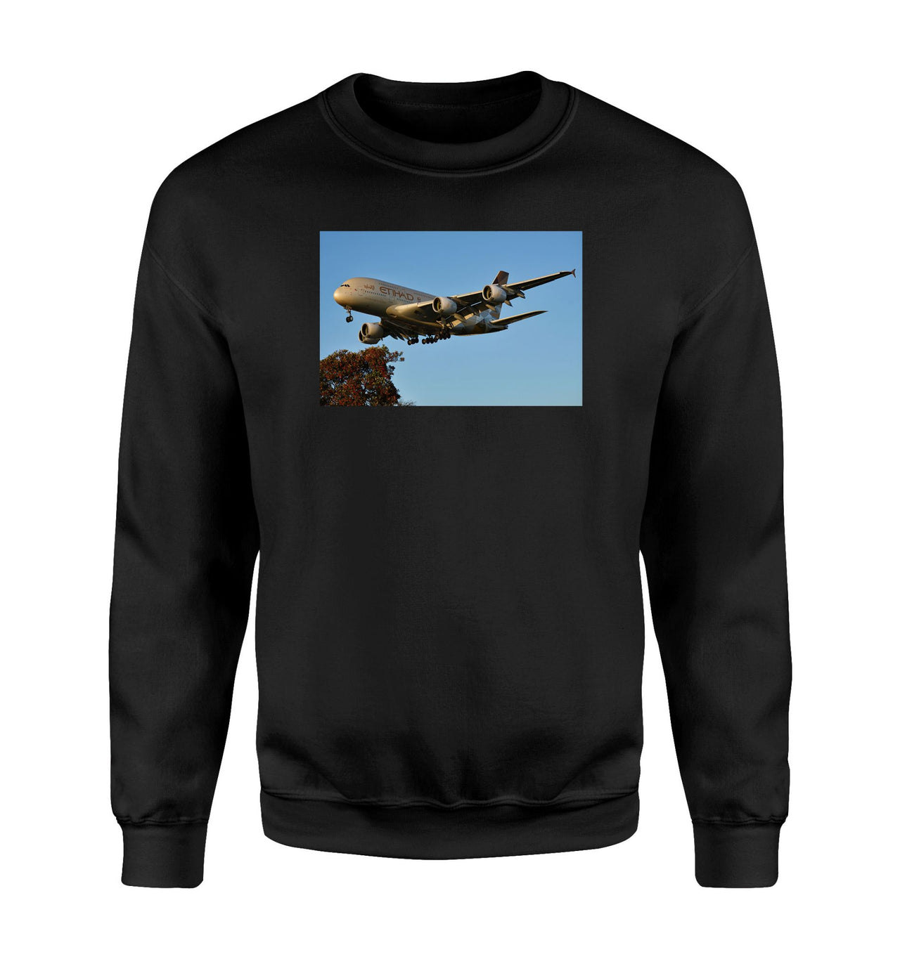 Etihad Airways A380 Designed Sweatshirts