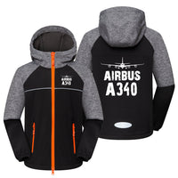 Thumbnail for Airbus A340 & Plane Designed Children Polar Style Jackets