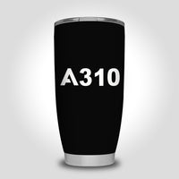 Thumbnail for A310 Flat Text Designed Tumbler Travel Mugs