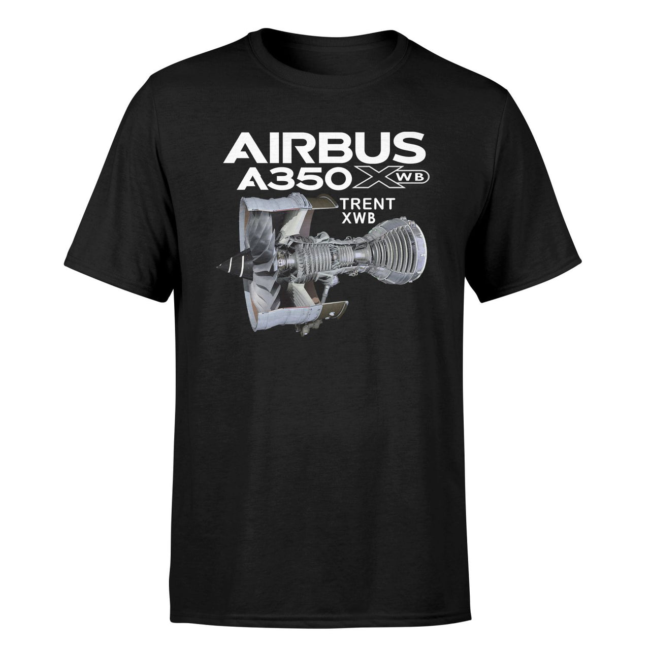 Airbus A350 & Trent Wxb Engine Designed T-Shirts
