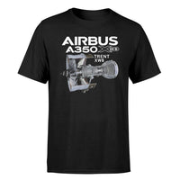 Thumbnail for Airbus A350 & Trent Wxb Engine Designed T-Shirts