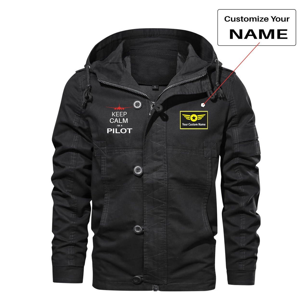 Pilot (777 Silhouette) Designed Cotton Jackets