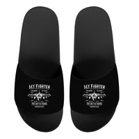 Thumbnail for Jet Fighter - The Sky is Yours Designed Sport Slippers