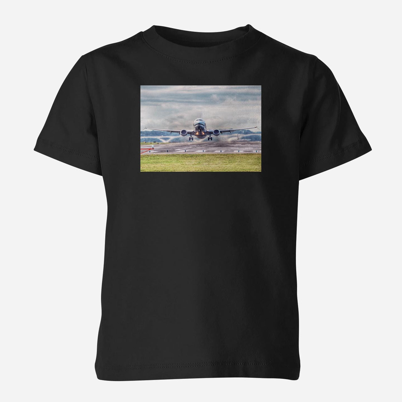 Departing Boeing 737 Designed Children T-Shirts