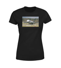 Thumbnail for Departing Singapore Airlines A380 Designed Women T-Shirts