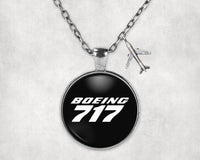 Thumbnail for Boeing 717 & Text Designed Necklaces