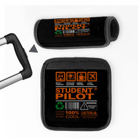 Thumbnail for Student Pilot Label Designed Neoprene Luggage Handle Covers