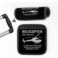 Thumbnail for Helicopter [Noun] Designed Neoprene Luggage Handle Covers