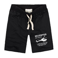 Thumbnail for Helicopter [Noun] Designed Cotton Shorts