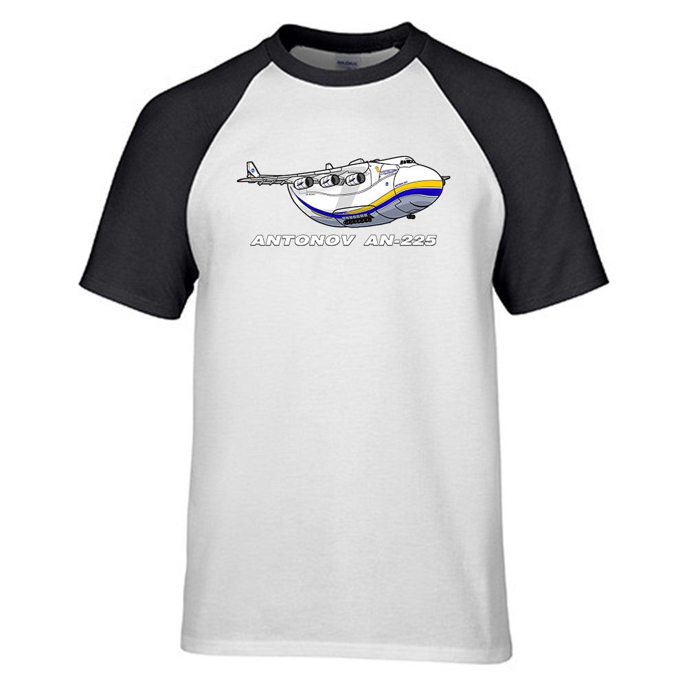 Antonov 225 (17) Designed Raglan T-Shirts