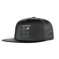 Thumbnail for Pilot's 6 Pack Designed Snapback Caps & Hats