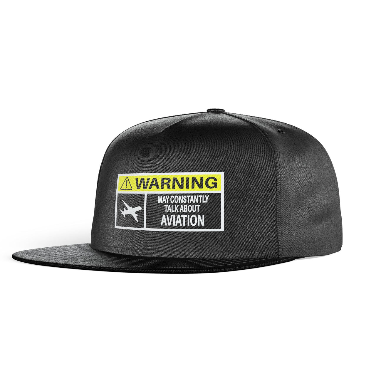 Warning May Constantly Talk About Aviation Designed Snapback Caps & Hats