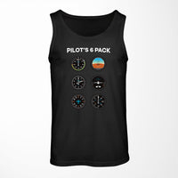 Thumbnail for Pilot's 6 Pack Designed Tank Tops