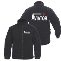 Thumbnail for Aviator Designed Fleece Military Jackets (Customizable)