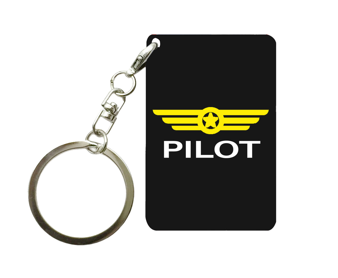 Pilot & Badge Designed Key Chains