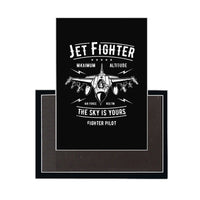 Thumbnail for Jet Fighter - The Sky is Yours Designed Magnets