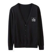 Thumbnail for Cessna 172 & Plane Designed Cardigan Sweaters