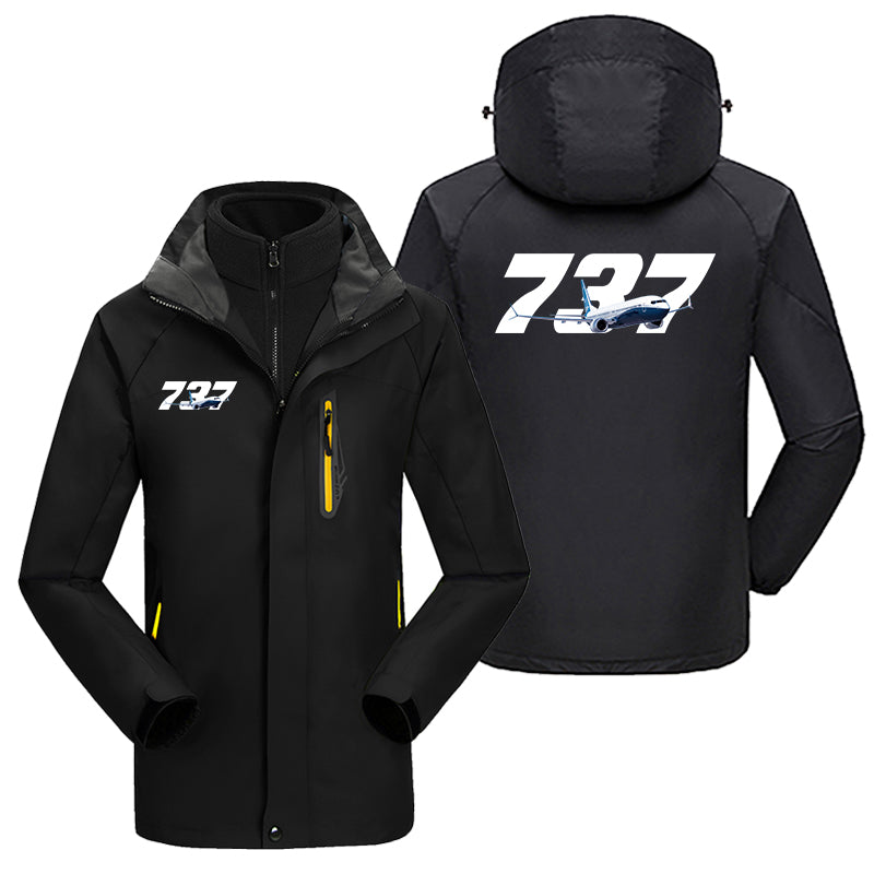 Super Boeing 737 Designed Thick Skiing Jackets