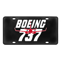 Thumbnail for Amazing Boeing 737 Designed Metal (License) Plates
