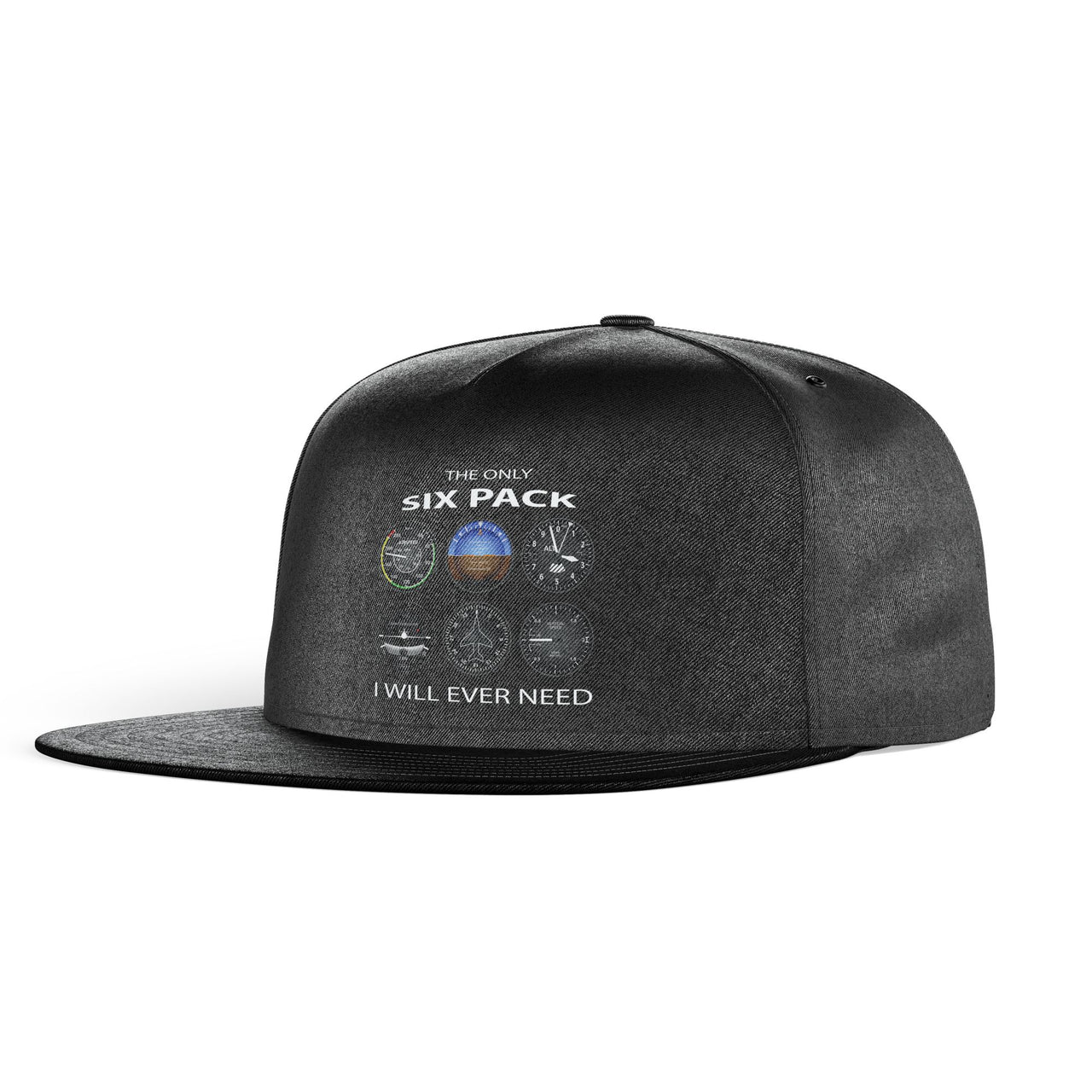 The Only Six Pack I Will Ever Need Designed Snapback Caps & Hats