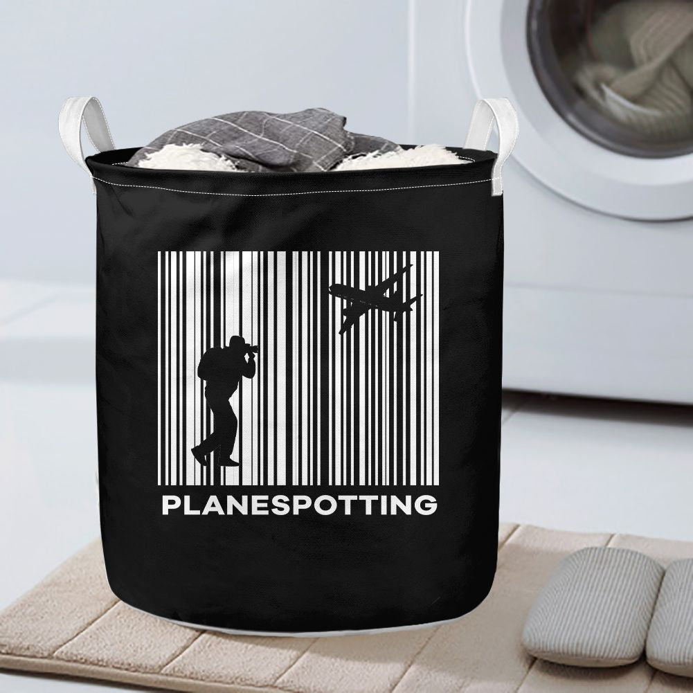 Planespotting Designed Laundry Baskets