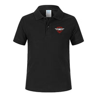 Thumbnail for Born To Fly Designed Designed Children Polo T-Shirts