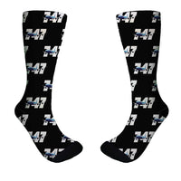 Thumbnail for Super Boeing 747 Designed Socks