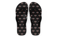 Thumbnail for Super Born To Fly Designed Slippers (Flip Flops)