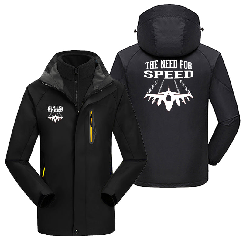 The Need For Speed Designed Thick Skiing Jackets