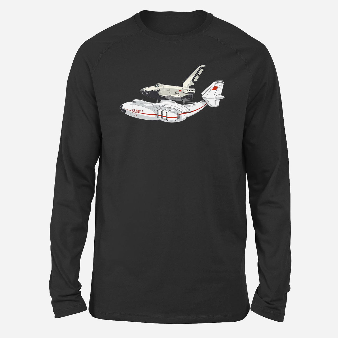 Buran & An-225 Designed Long-Sleeve T-Shirts