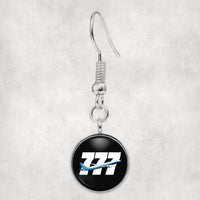 Thumbnail for Super Boeing 777 Designed Earrings
