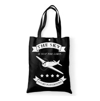 Thumbnail for The Sky is not the limit, It's my playground Designed Tote Bags