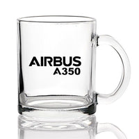 Thumbnail for Airbus A350 & Text Designed Coffee & Tea Glasses