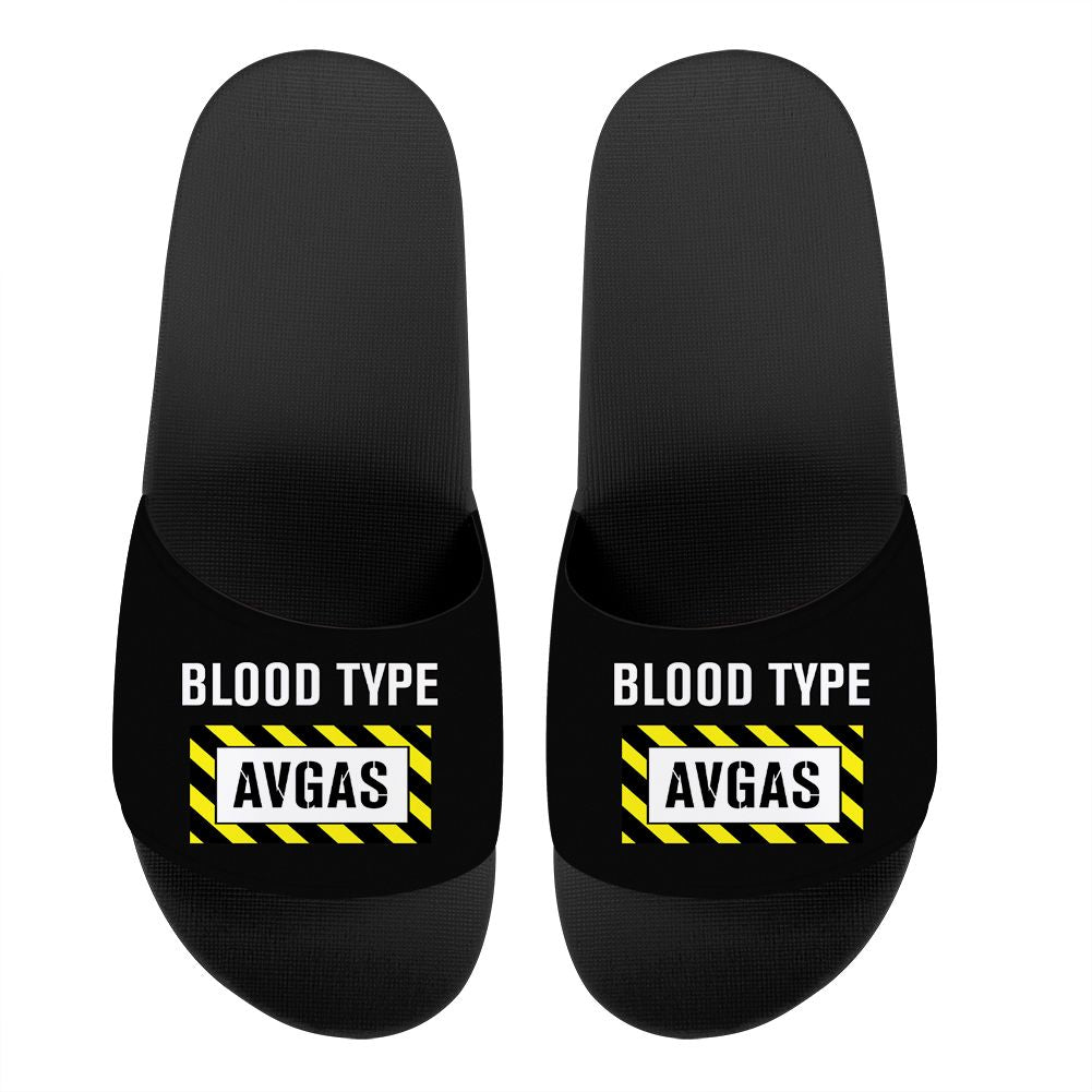 Blood Type AVGAS Designed Sport Slippers