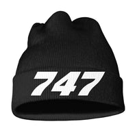 Thumbnail for 747 Flat Text Knit 3D Beanies