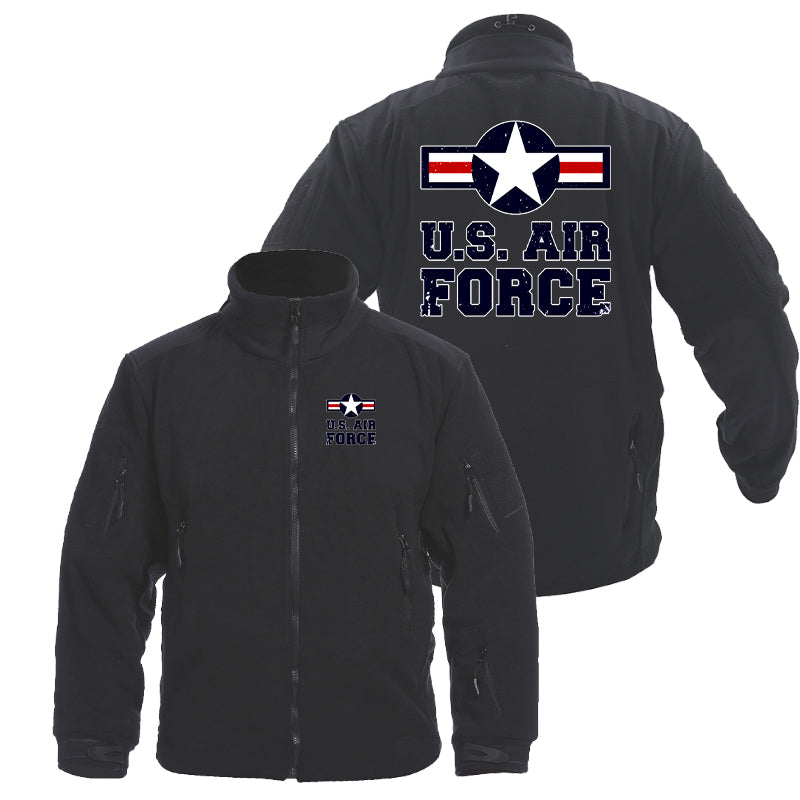 US Air Force Designed Fleece Military Jackets (Customizable)